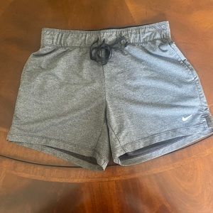 Nike Dri-fit. youth XS shorts. Gray.